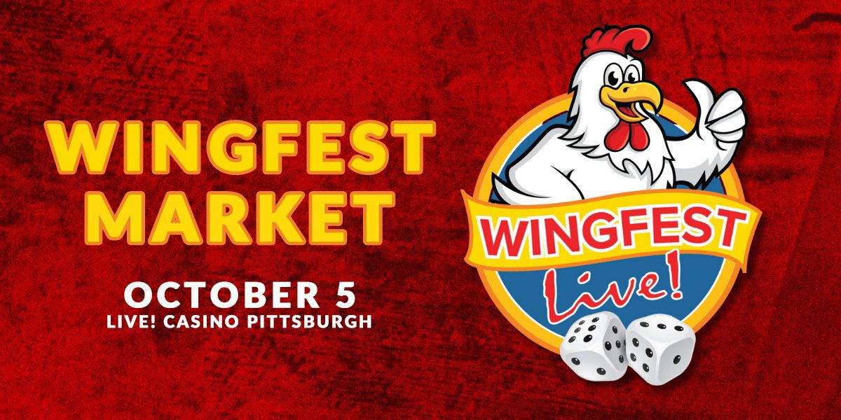 Wing Fest Market - a part of the Live! Casino Wing Fest