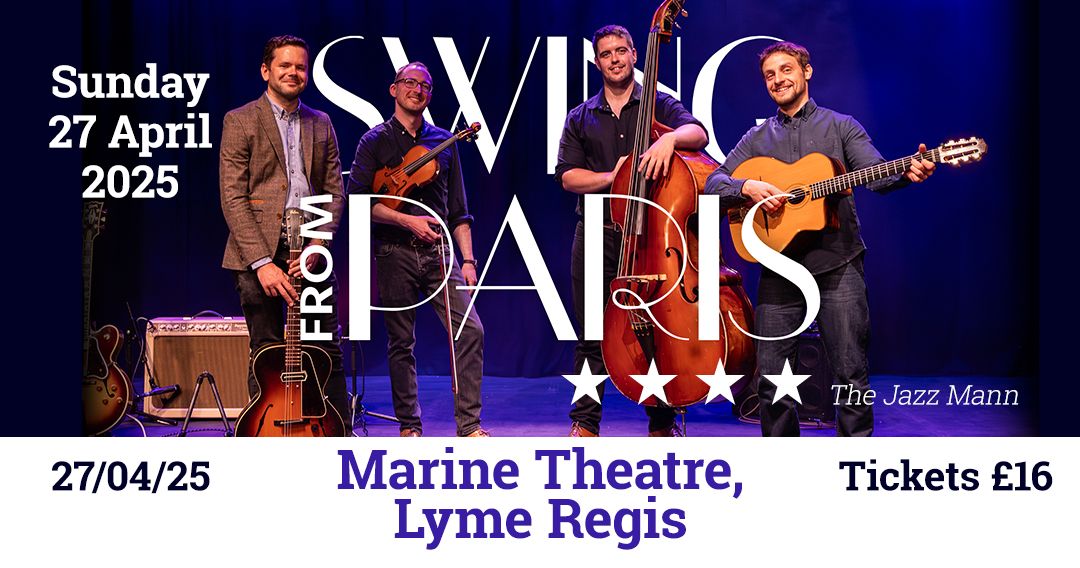 Swing from Paris at Marine Theatre, Lyme Regis | 27 April