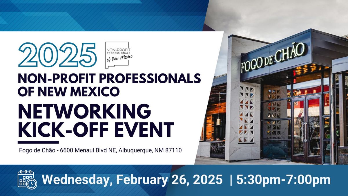 Non-Profit Professionals Networking Kick-Off Event 