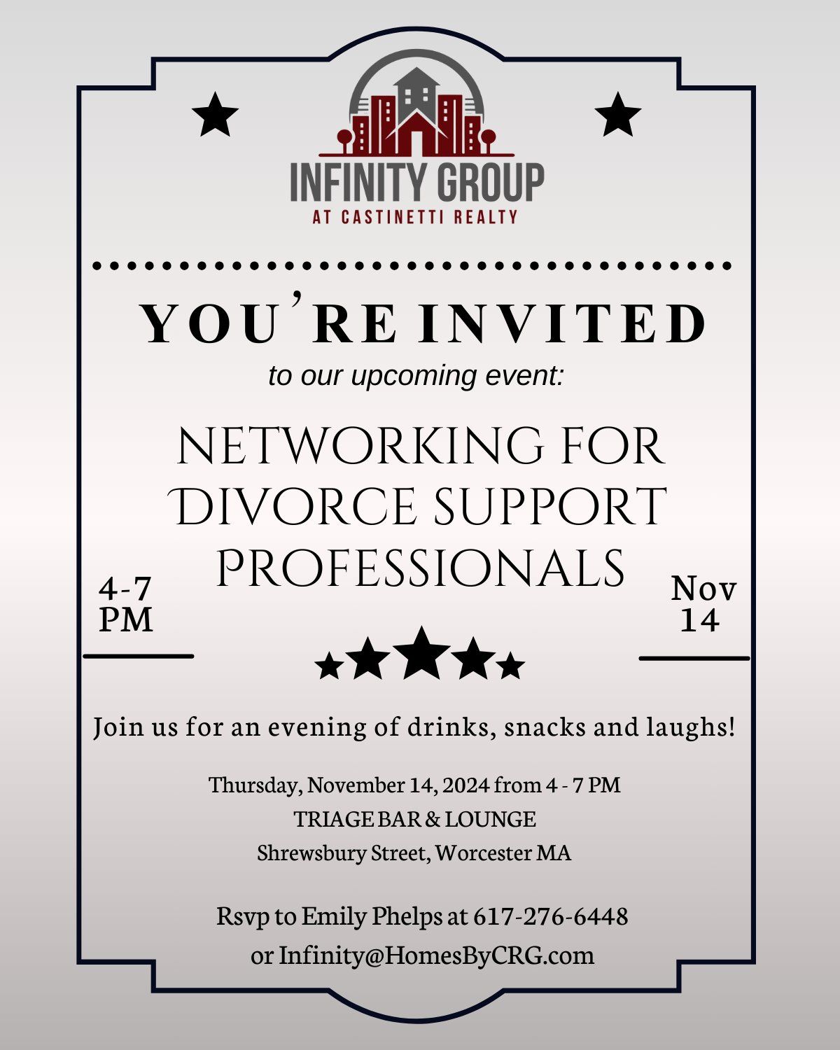 Connect & Collaborate: Networking for Divorce Support Professionals in Central MA