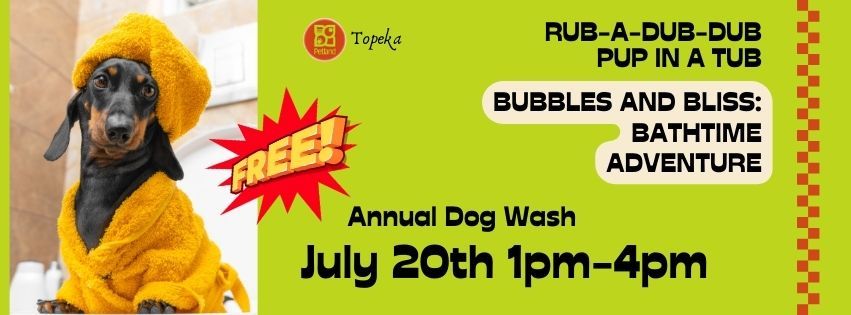 Annual FREE Dog Wash!