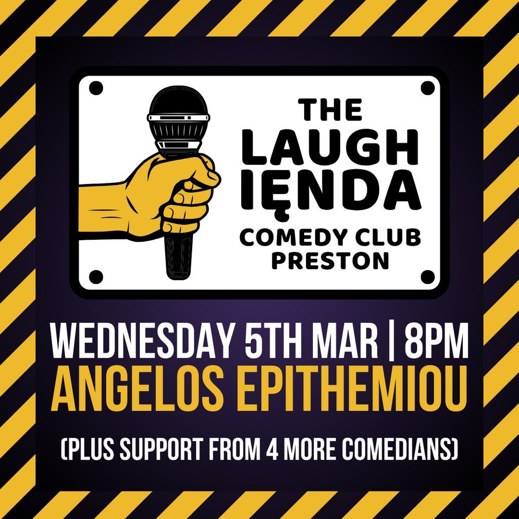 The Laughienda Comedy Club Preston | 5th March 2025