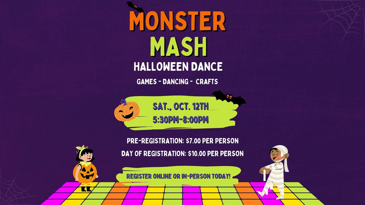 Monster Mash Halloween Dance