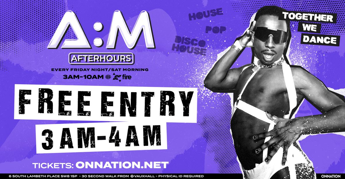 A:M + Official We Party afterparty