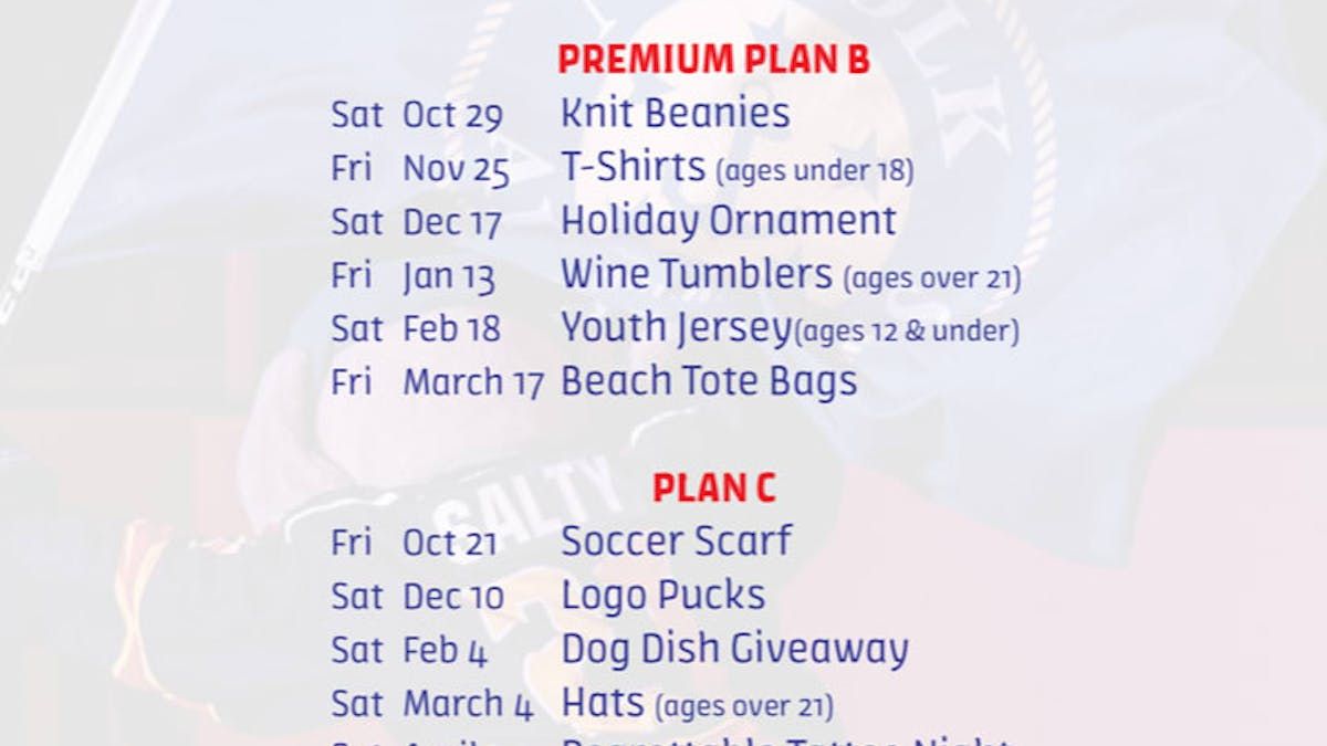 Parking Norfolk Admirals at Allen Americans