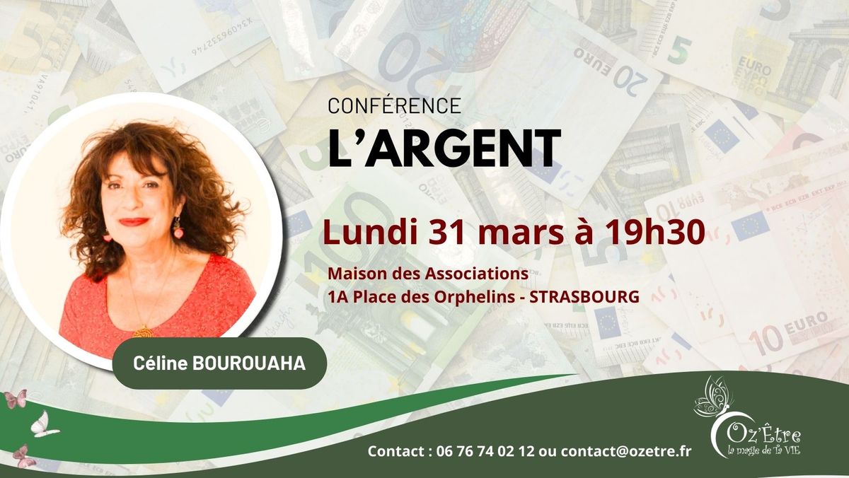 Conf\u00e9rence : L'argent