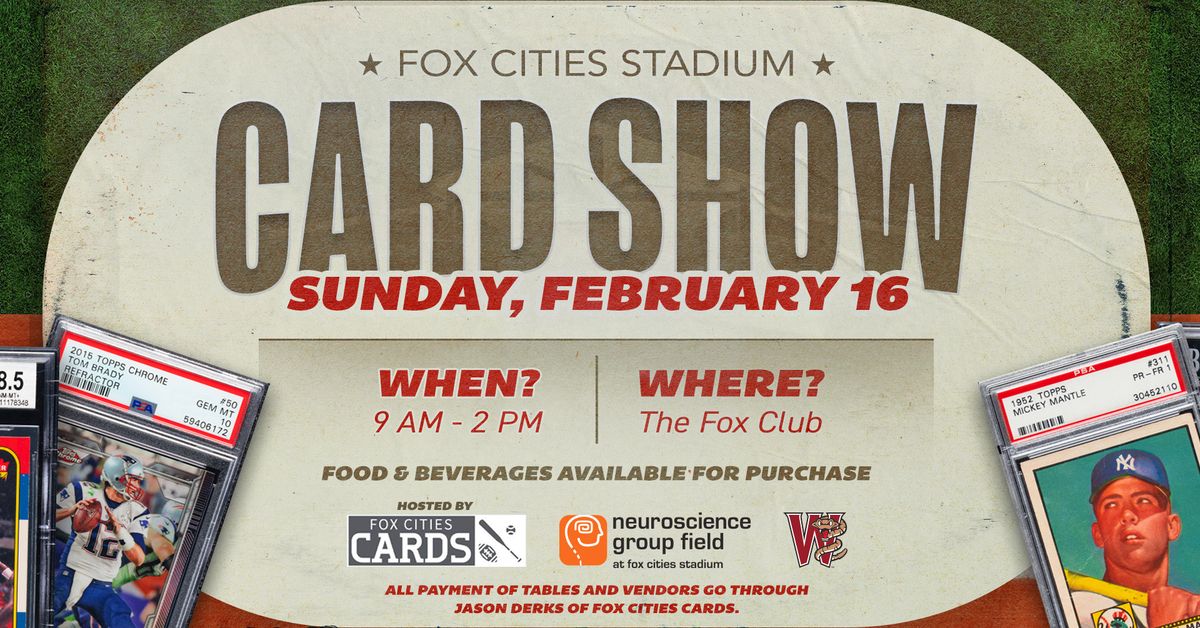 Fox Cities Cards - Card Show