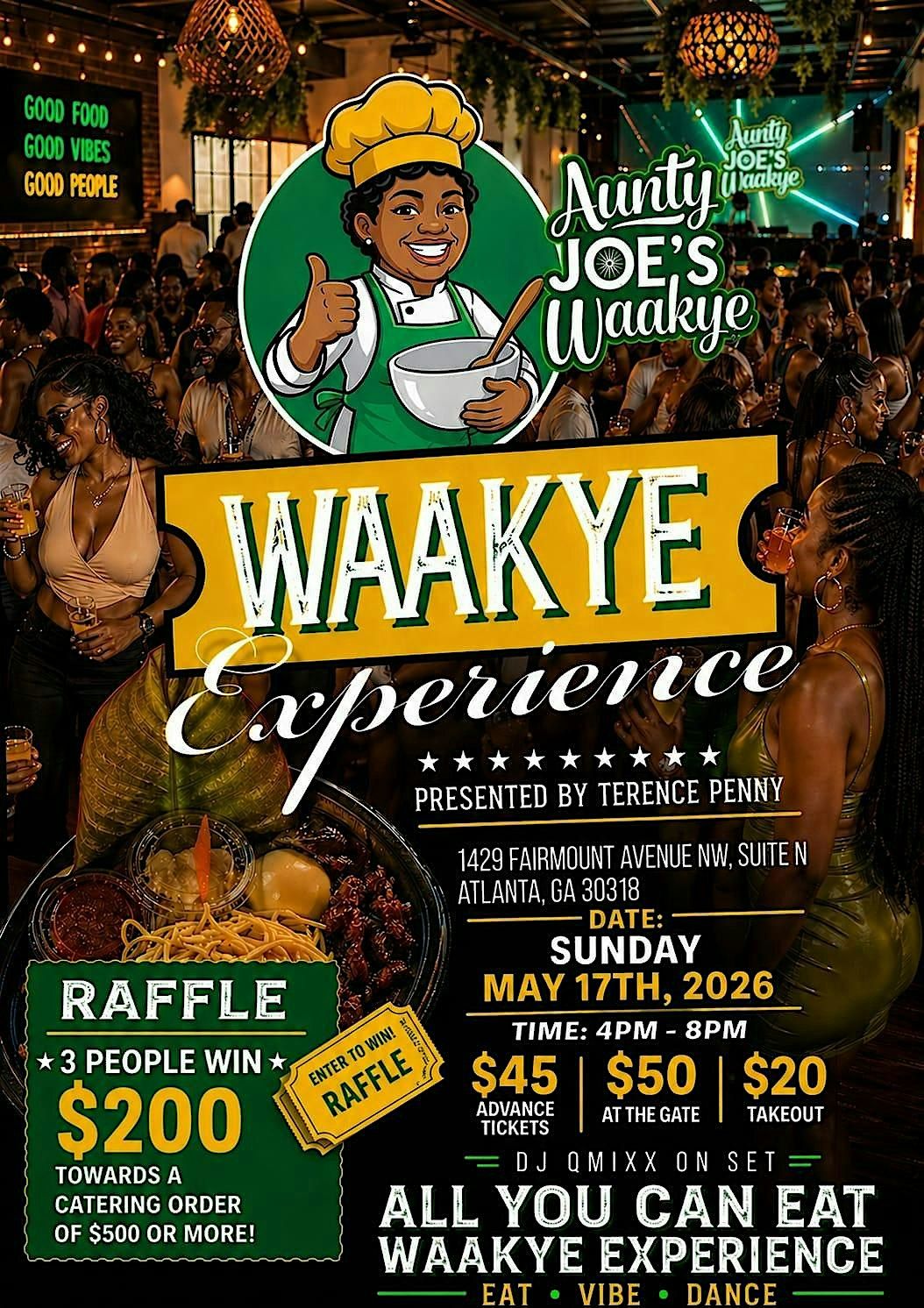 Aunty Joe's Waakye Experience presented by Terence Penny