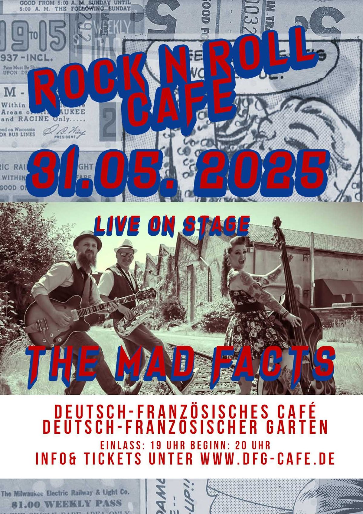 Rock n Roll Cafe mit The Mad Facts