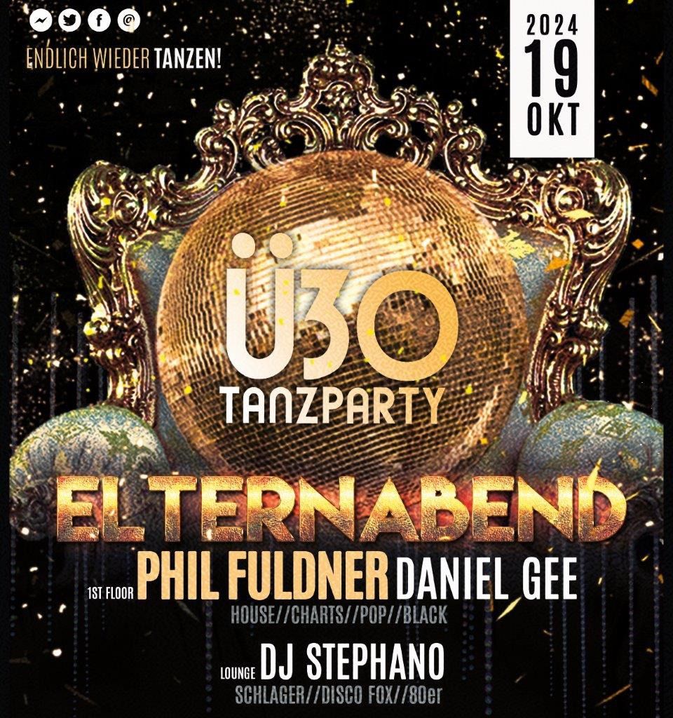 \u00dc30 ELTERNABEND - Tanzparty mit PHIL FULDNER