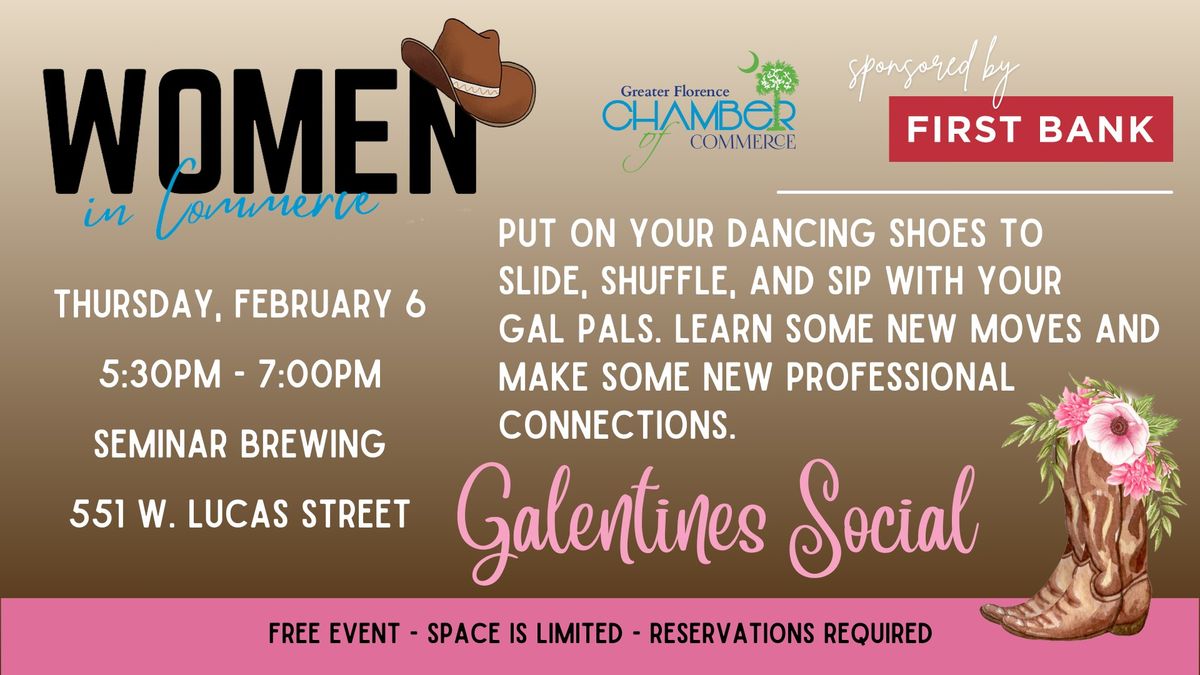 Women in Commerce Galentine's Social