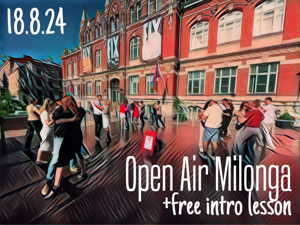 Open Air Milonga + free intro lesson \/ August 18