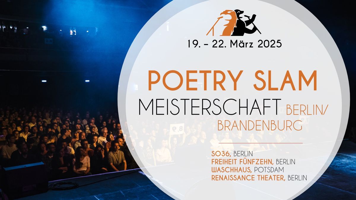 Finale: Poetry Slam Meisterschaft Berlin\/Brandenburg