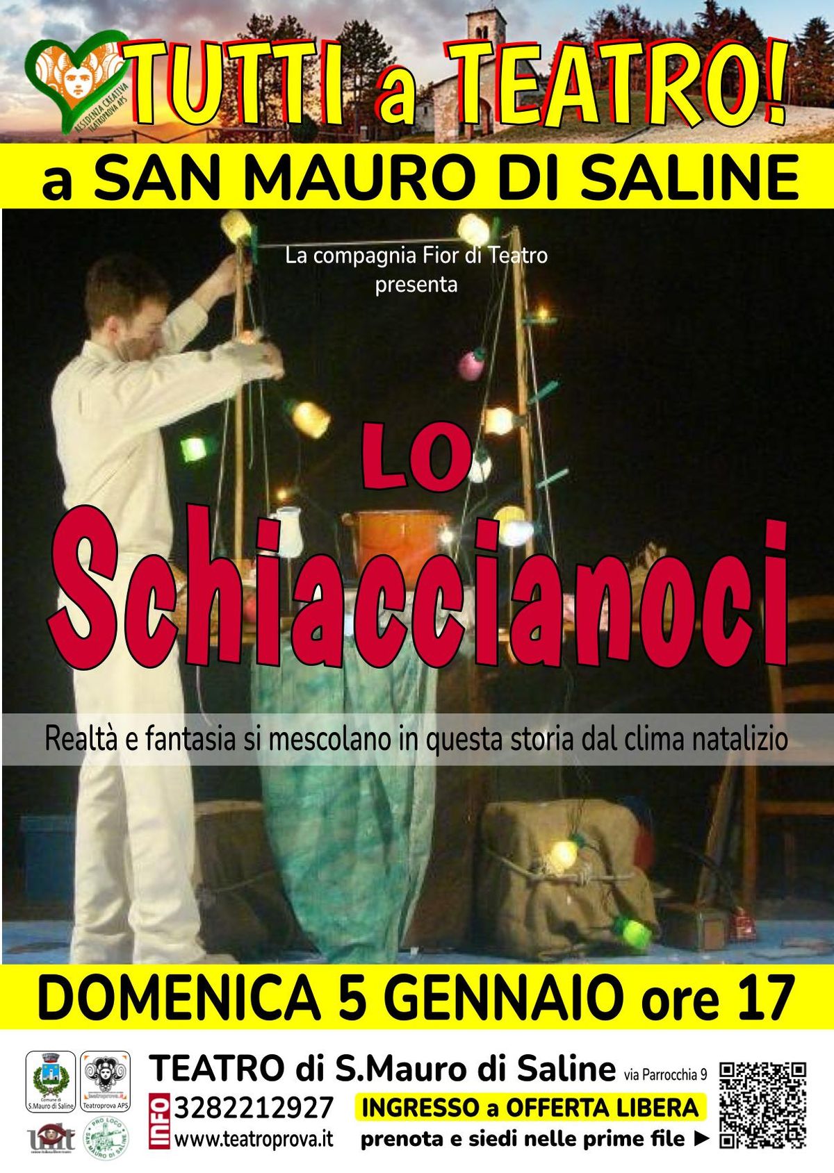 LO SCHIACCIANOCI (Fior di Teatro) a San Mauro di Saline