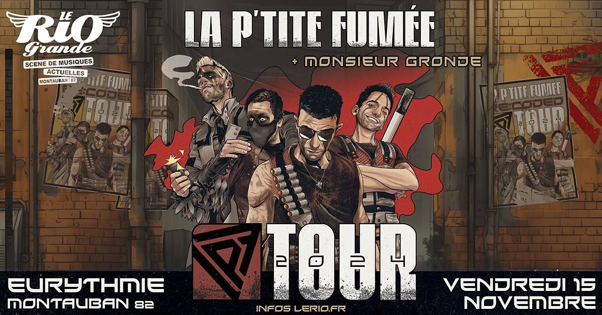 Concert \u00e9lectro trance w\/ LA P'TITE FUM\u00c9E - 1\u00e8re partie Monsieur Gronde @ EURYTHMIE - Montauban (82)