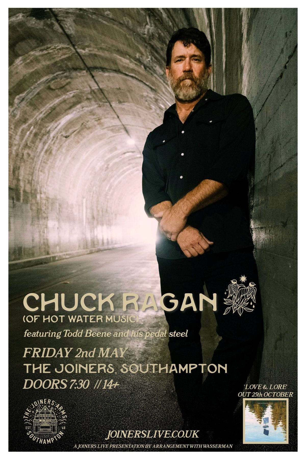 Chuck Ragan at The Joiners, Southampton