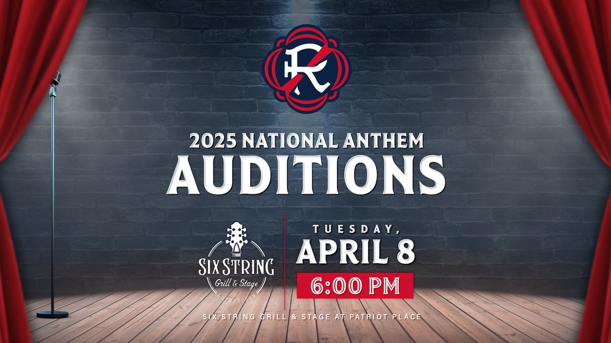 2025 National Anthem Auditions