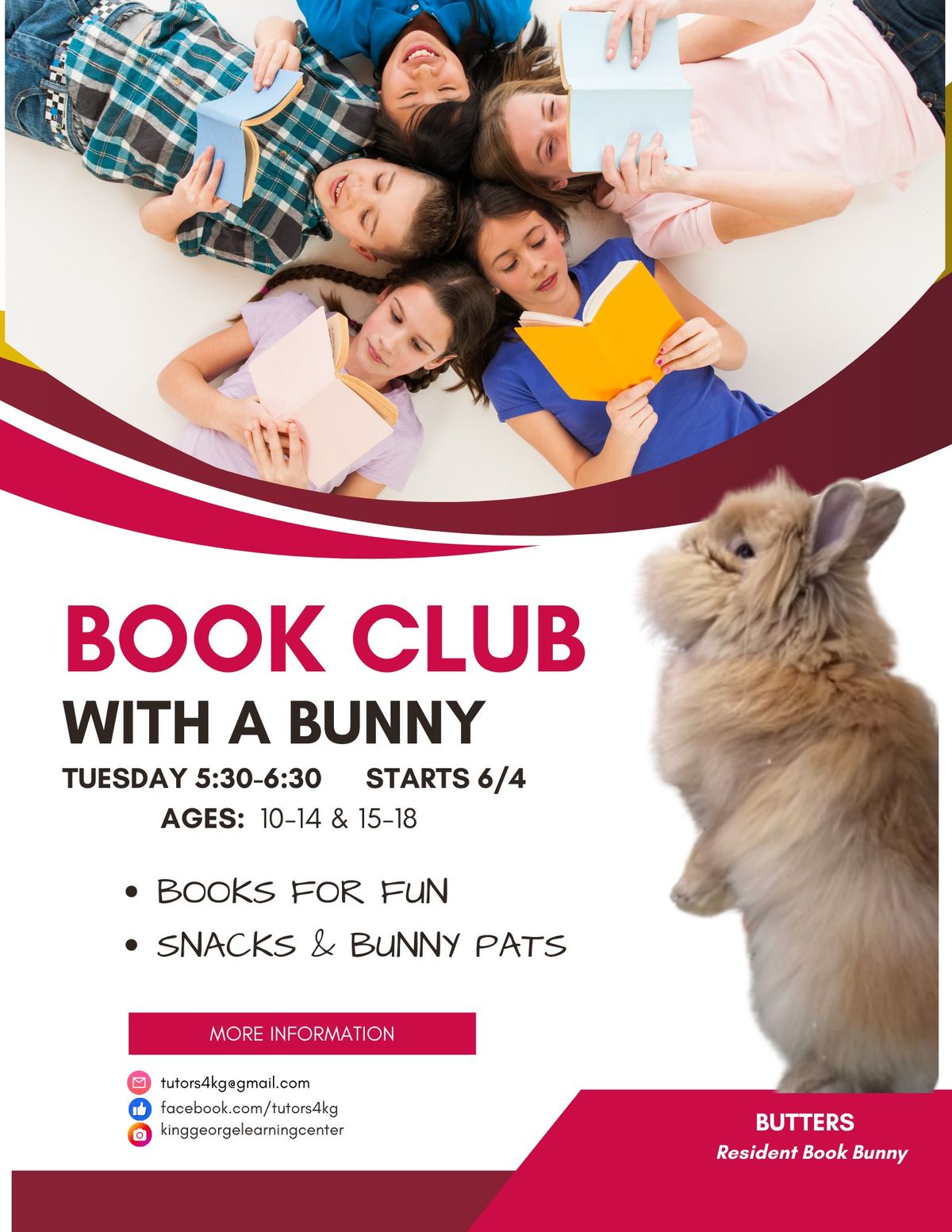 Bookclub with a Bunny