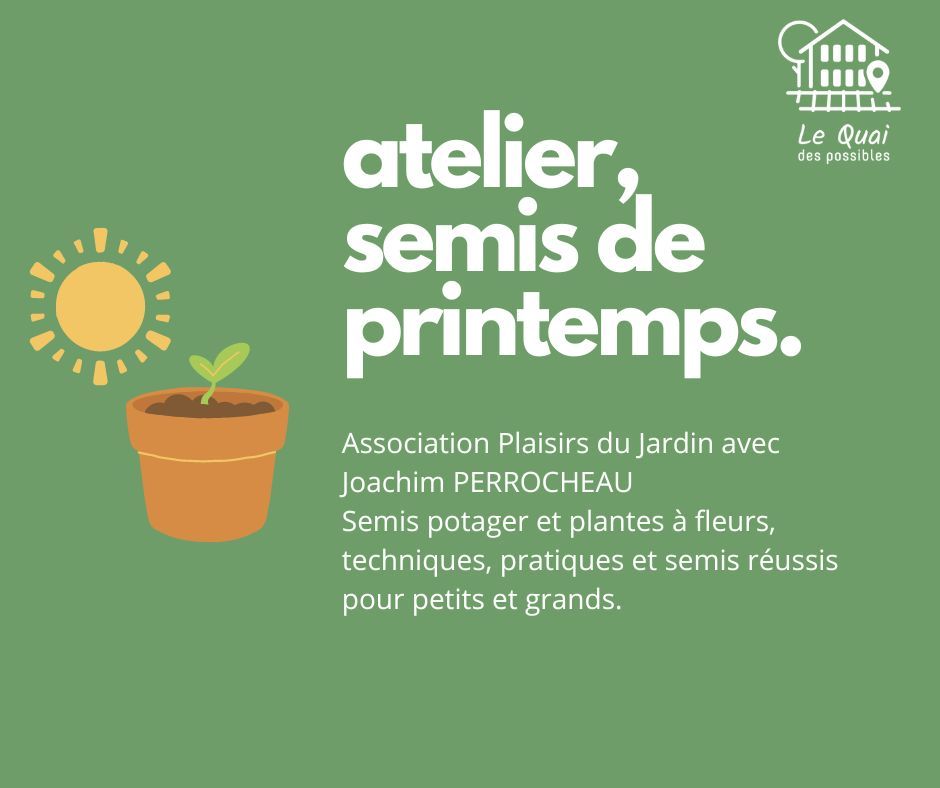 Atelier semis de printemps