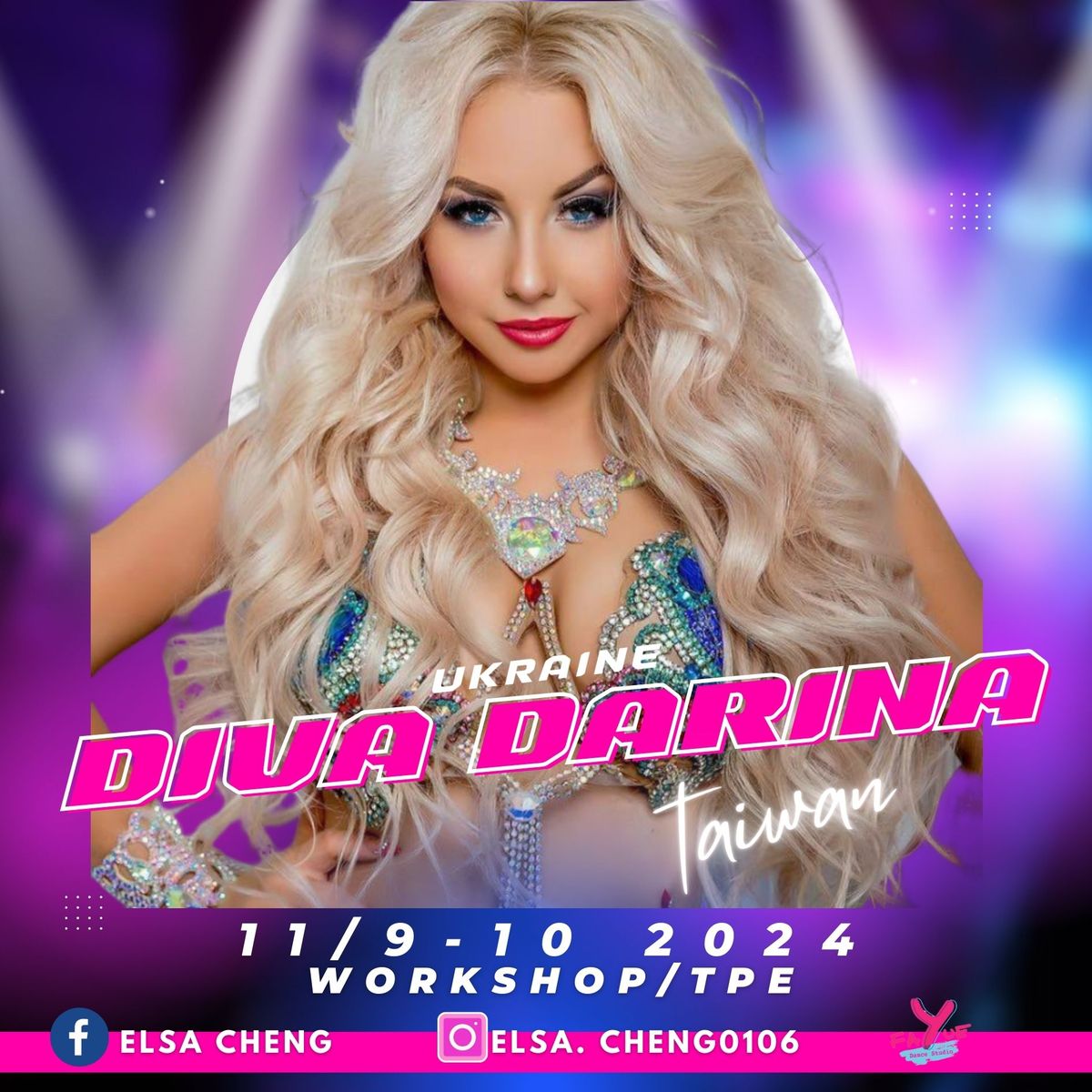 2024 DIVA \u2022 Darina \ud83d\udc99\u7368\u5bb6\u98a8\u683c\u5927\u5e2b\u71df Workshop\/Taiwan\ud83d\udc99