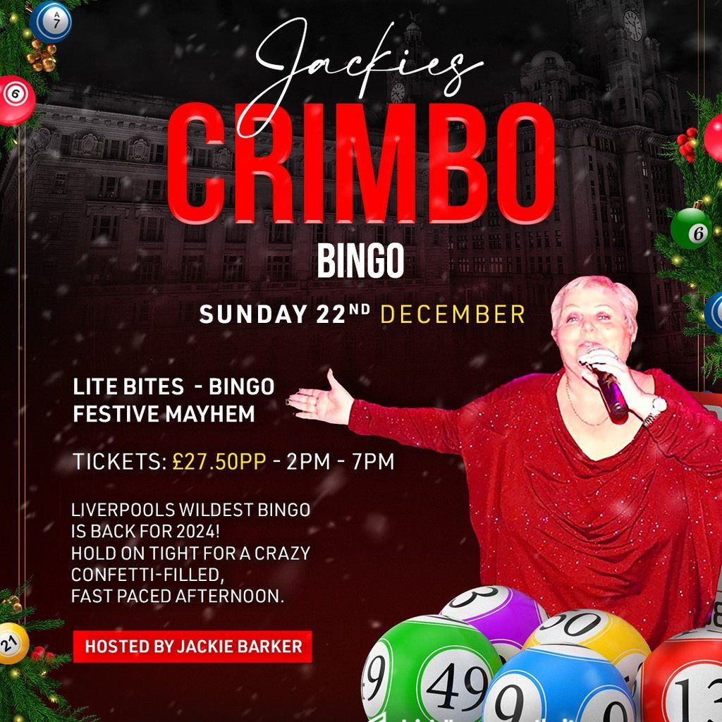 Jackie's Jingle Bell Crimbo Bingo 2024!