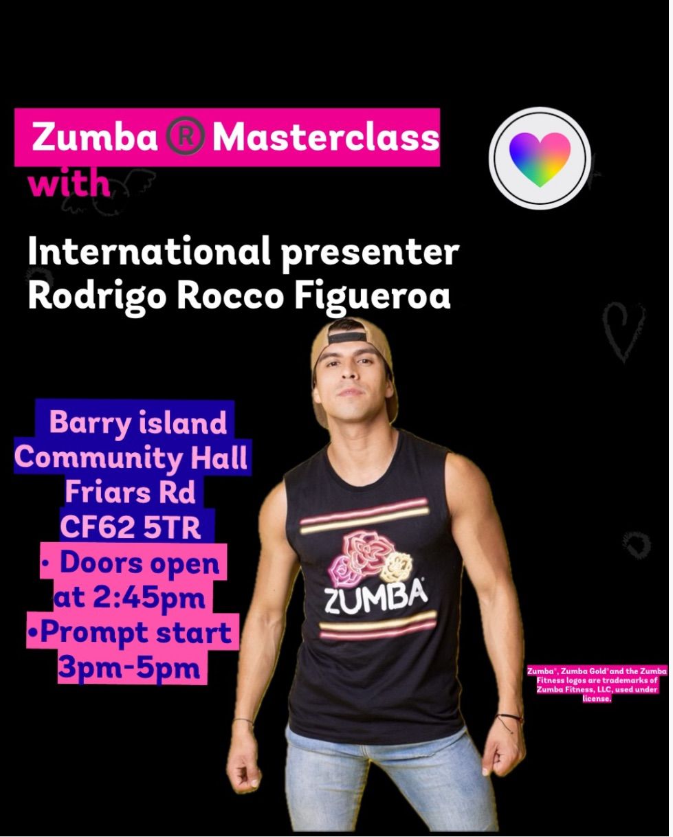 Zumba masterclass with Rodrigo Rocco Figueroa