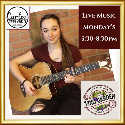 Carley Twigg Live At Vino Garden 1210 Nanticoke Rd Salisbury Md 21801 8217 United States 5 April 2021