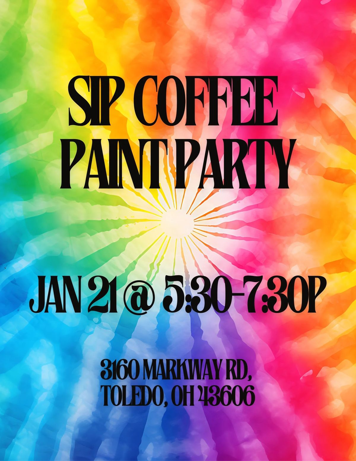 SIP Coffee Paint Party!