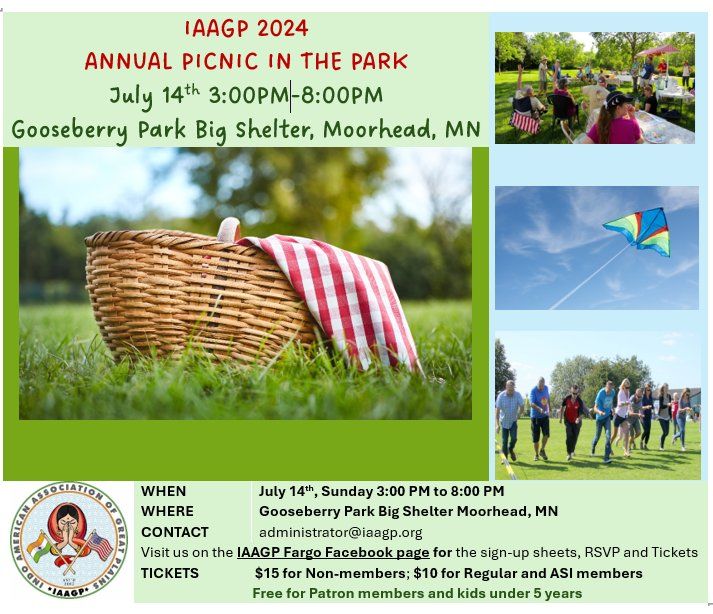 IAAGP 2024 ANNUAL PICNIC IN THE PARK