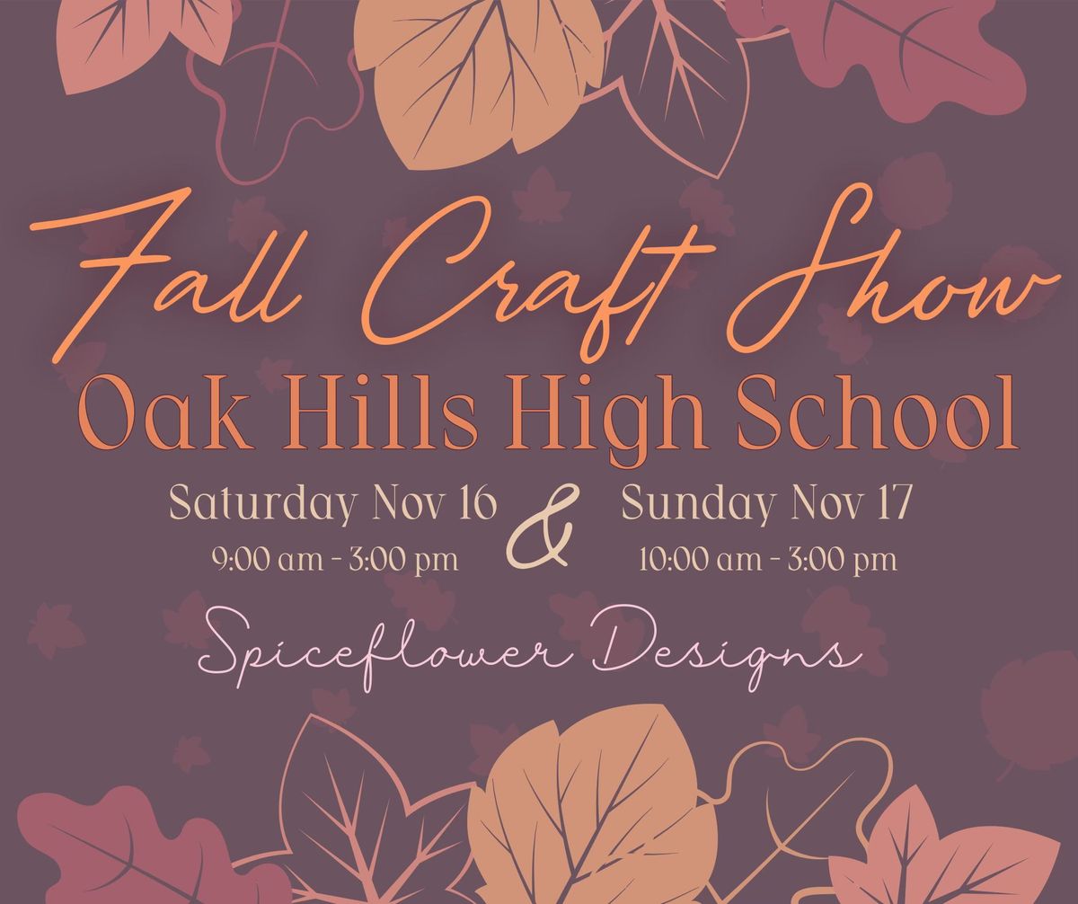 Fall Craft Show