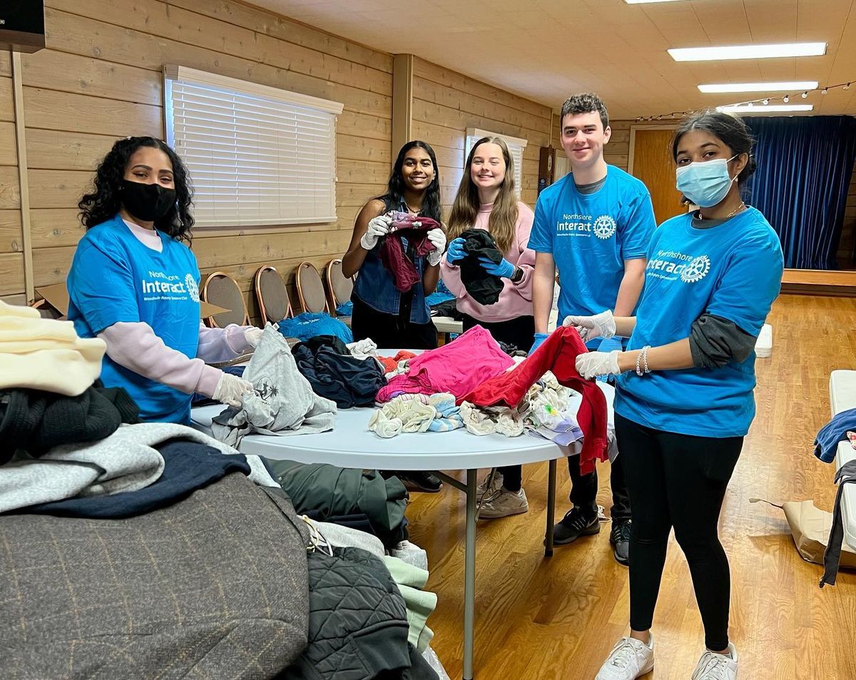 Northshore Interact Clothing Swap Drive 