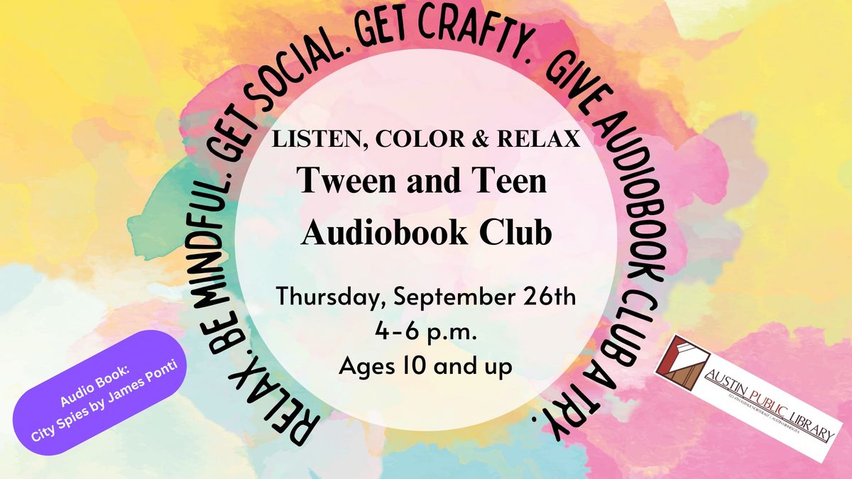 Tween and Teen Audiobook Club