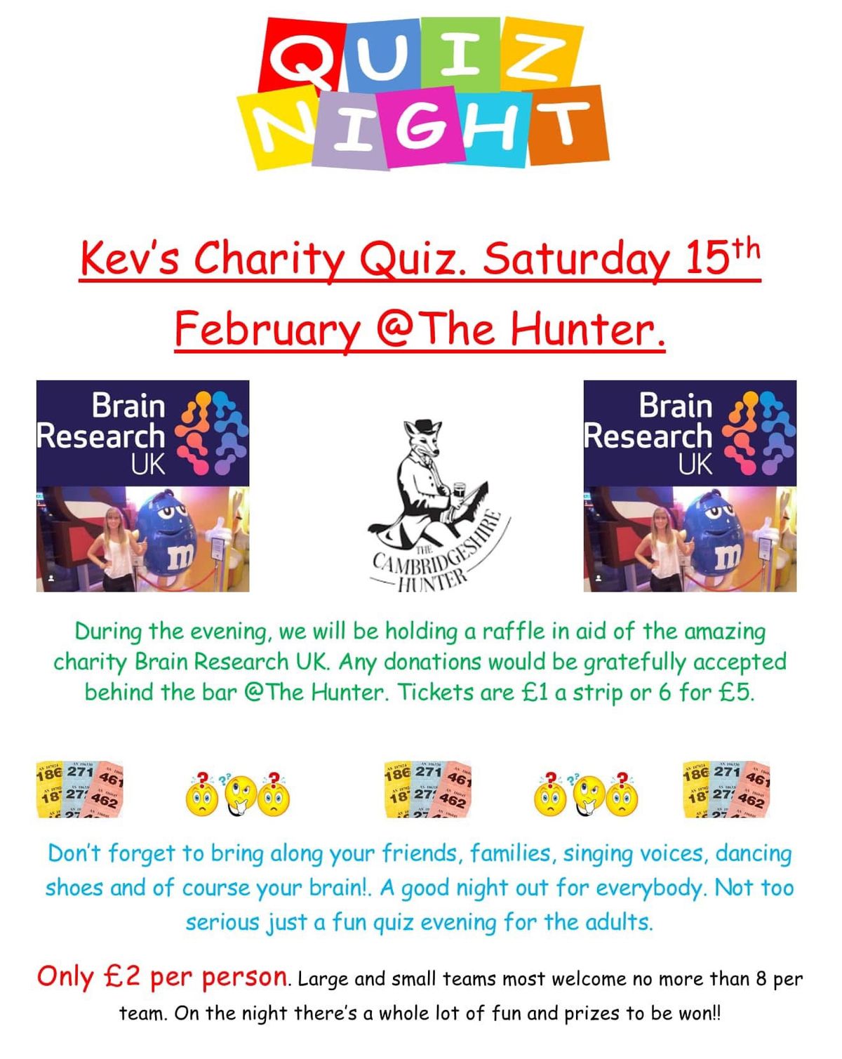 Kev\u2019s Charity Quiz 