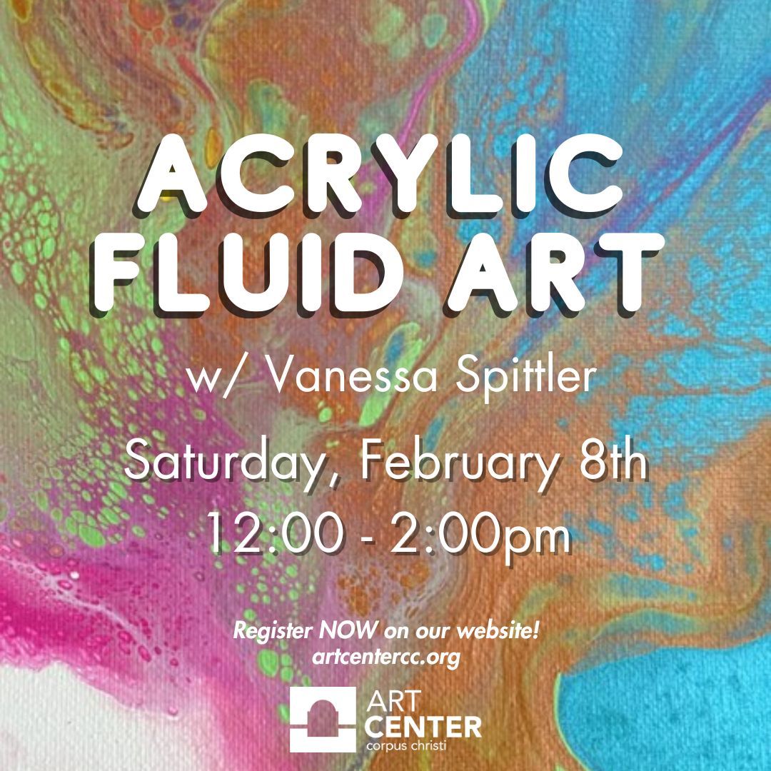 Acrylic Fluid Art w\/ Vanessa Spittler