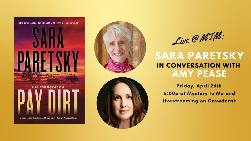 Sara Paretsky in Conversation with Amy Pease