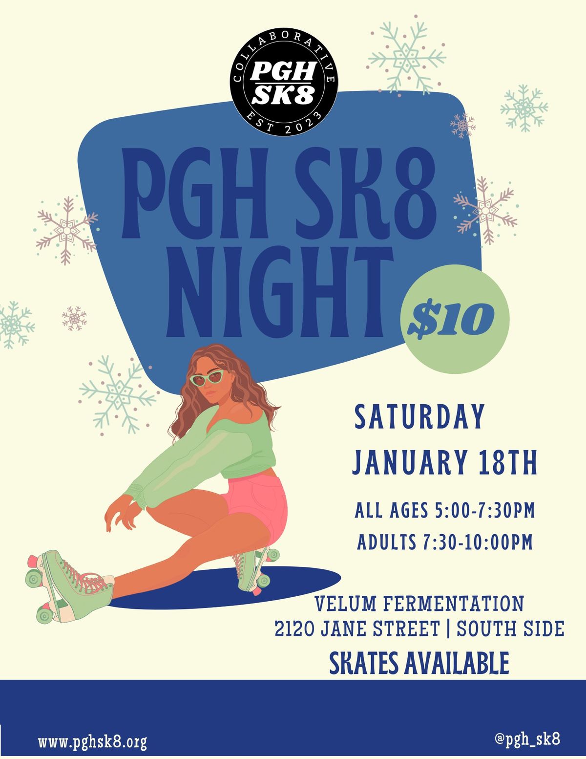 PGH SK8 Night @ Velum-All Ages Session