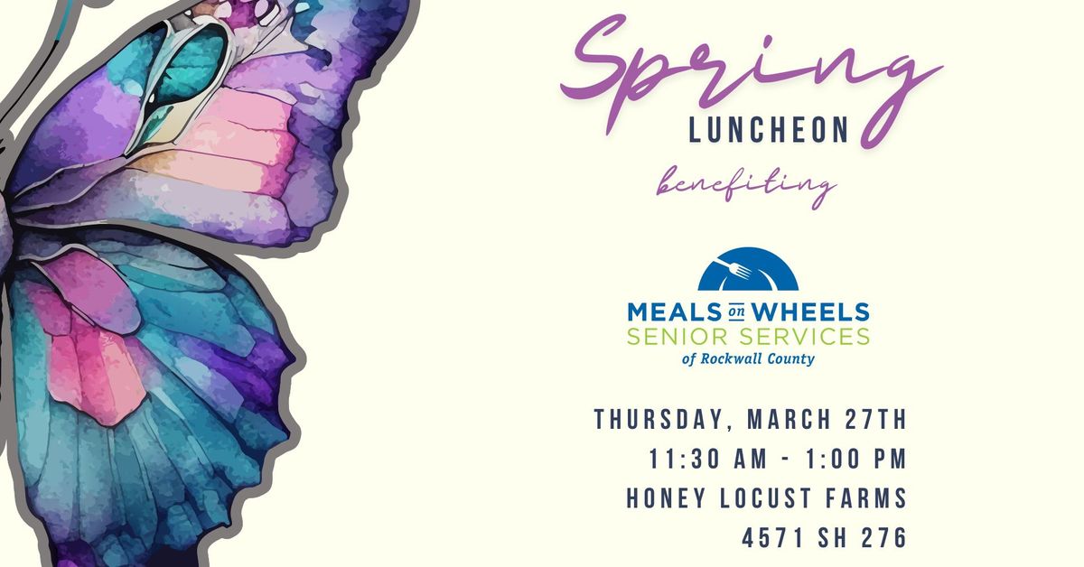 Annual Spring Luncheon and Fundraiser