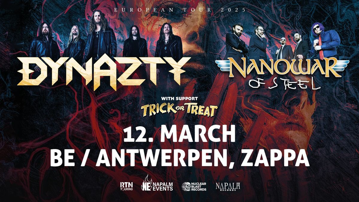 Dynazty - Nanowar of Steel +Trick or Treat @ Antwerpen - Zappa Club