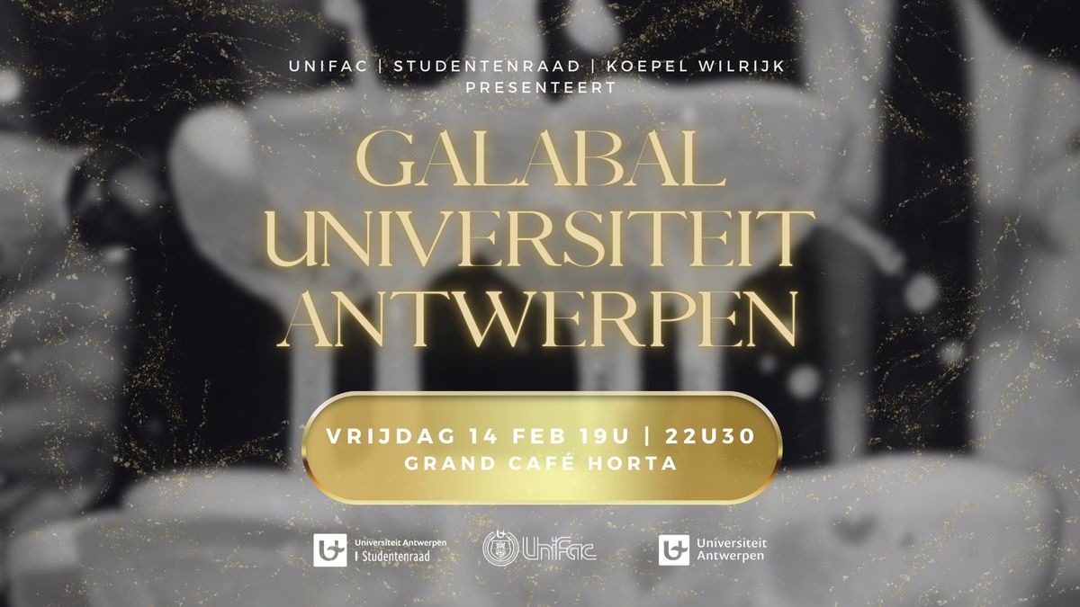 Galabal Universiteit Antwerpen door UNIFAC, Studentenraad & Koepel Wilrijk