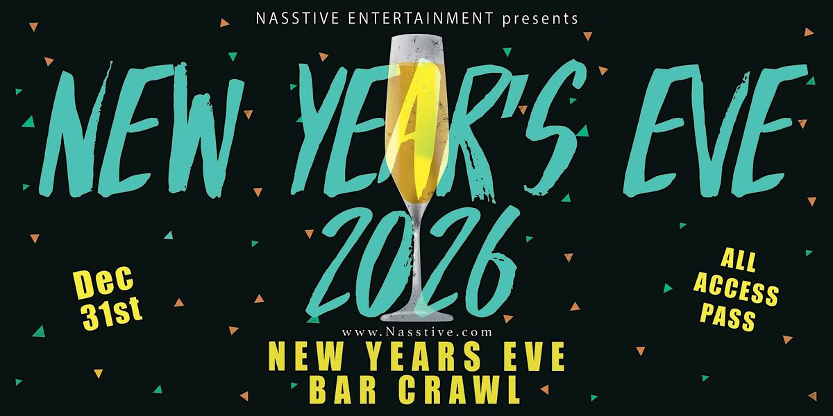 New Years Eve Chicago NYE Bar Crawl - River North - All Access Party Pass