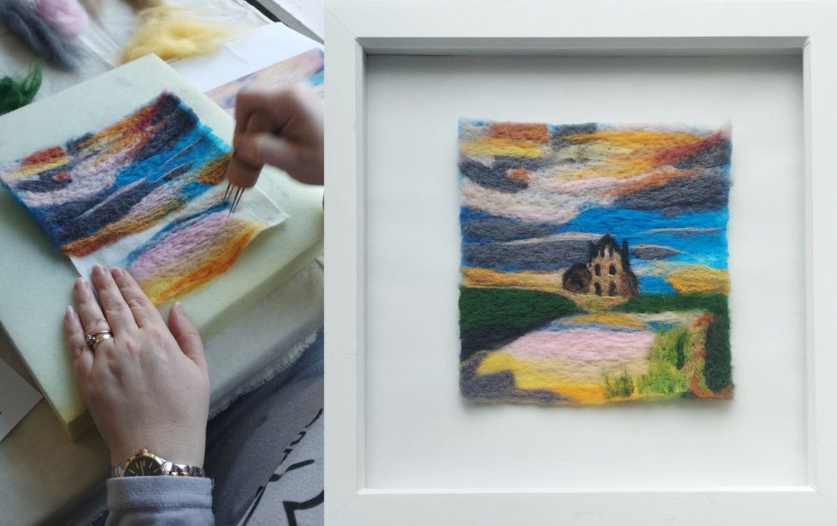 Needled Felted Landscapes Workshop - with Janine Jaques