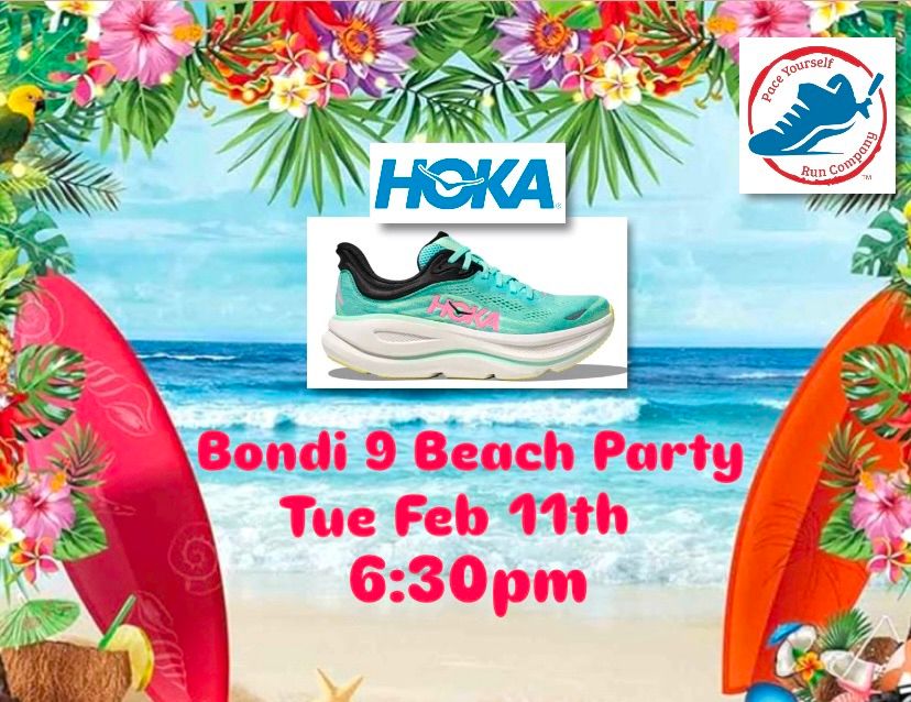 HOKA Bondi 9 Beach Party