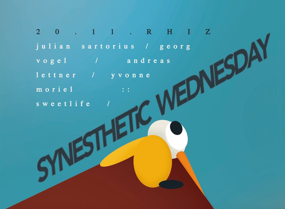 Synesthetic Wednesday with Julian Sartorius \/\/ Vogel Lettner \/\/ Yvonne Moriel :: Sweetlife