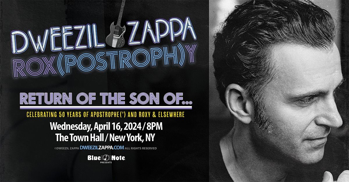 Dweezil Zappa: The Rox(postroph)y Tour