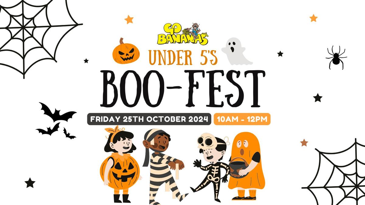 Under 5's BOO-FEST