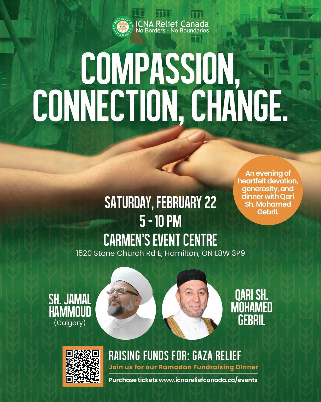 Compassion, Connection, and Change: A Fundraising Event for Gaza Relief