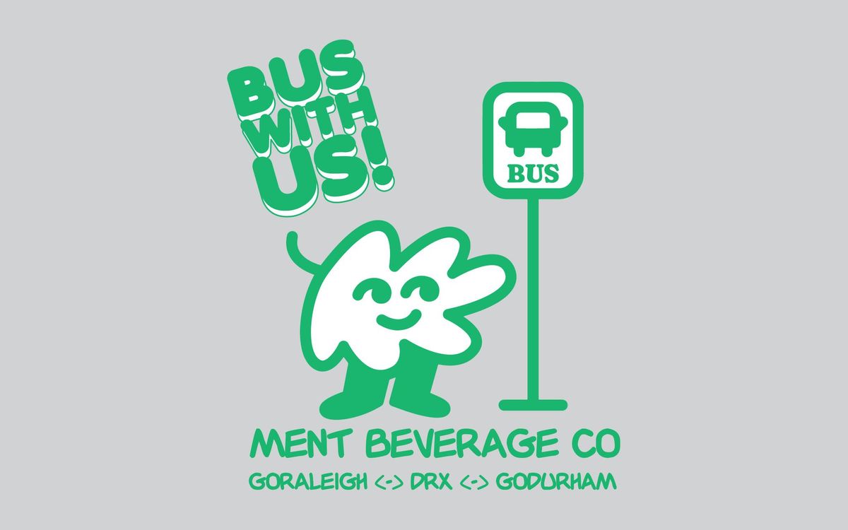 BUS WITH US! - HAPPY HOUR - GOTRIANGLE DRX FROM GORALEIGH STATION TO MENT BEVERAGE CO