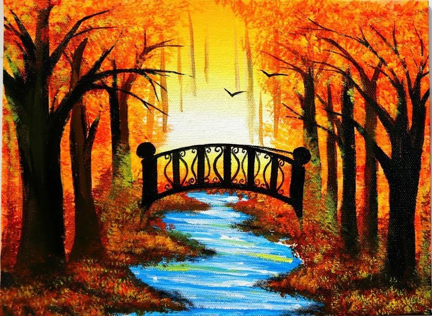 Paint & Sip: FALL IN THE FOREST