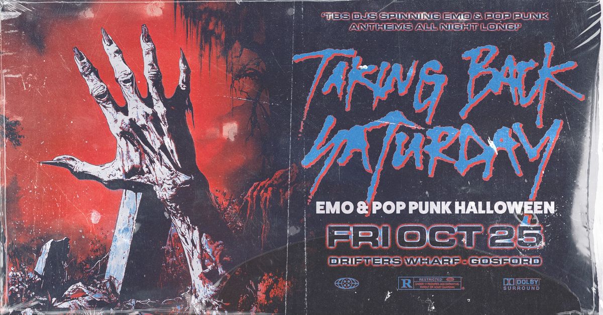 Taking Back Saturday | Emo & Pop Punk Halloween | Drifters Wharf