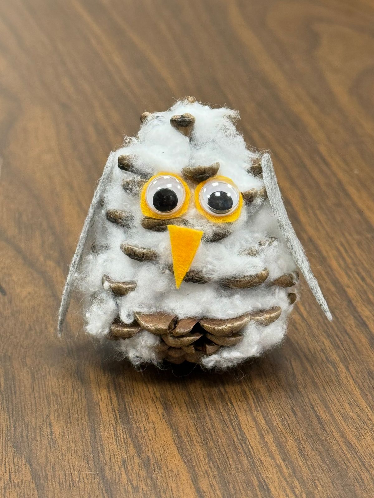 Pinecone Snowy Owl